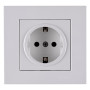 Arvia Electric Karen Beyaz Topraklı Priz Mdl+Kpk