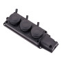 Byes IP44 1/16A. 220V KAUÇUK 3 LÜ GRUP PRİZ