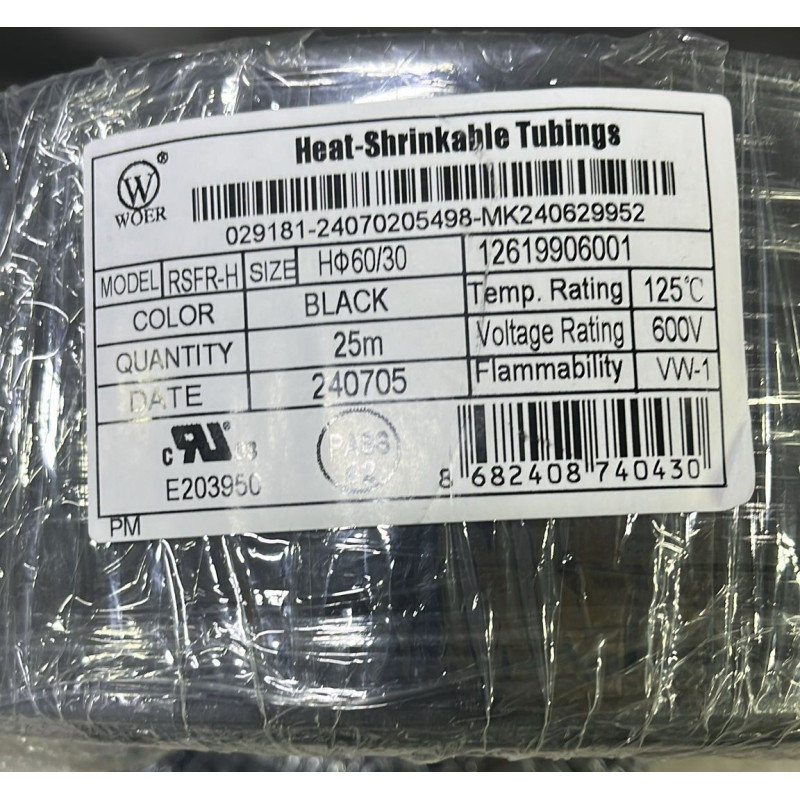 Gwest Woer 60mm Isıyla Daralan Makaron