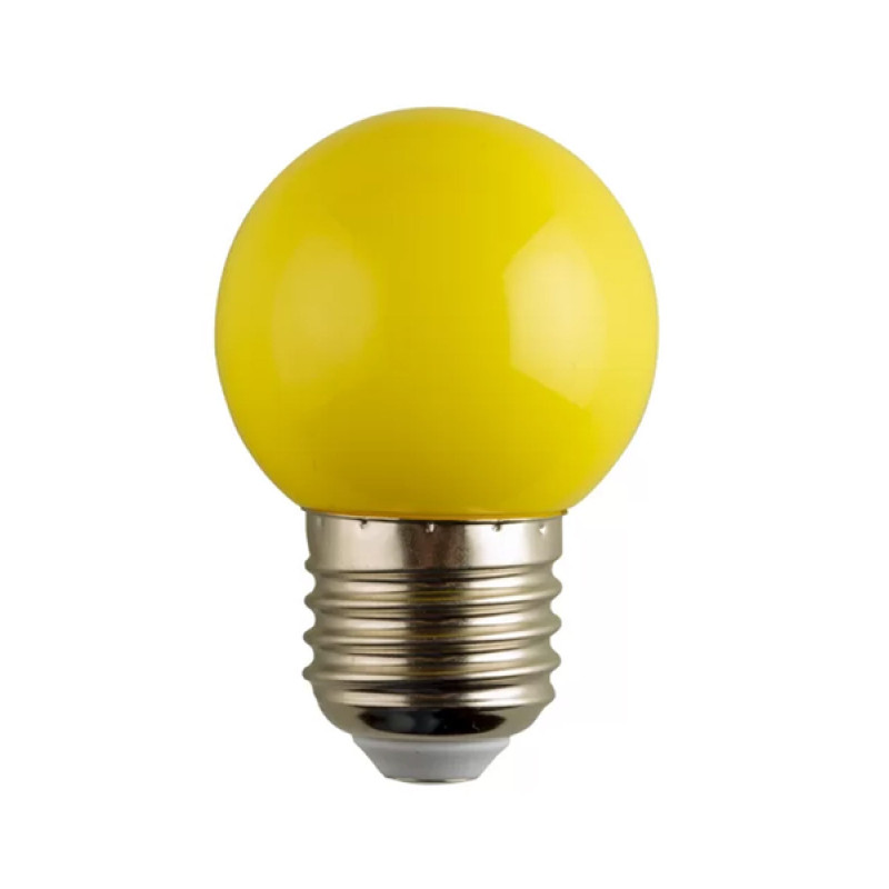 1 Watt E27 Duy 220V AC Renkli Gece Lambası