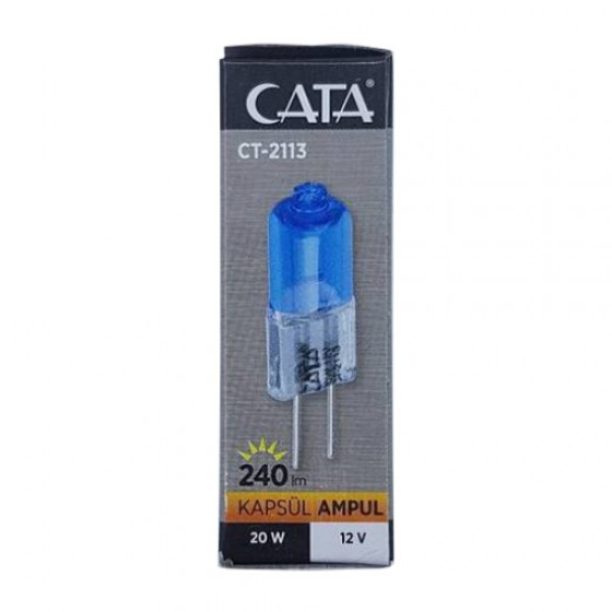 Cata CT-2113 20 W 12V Kapsül Ampul G-4 Duy