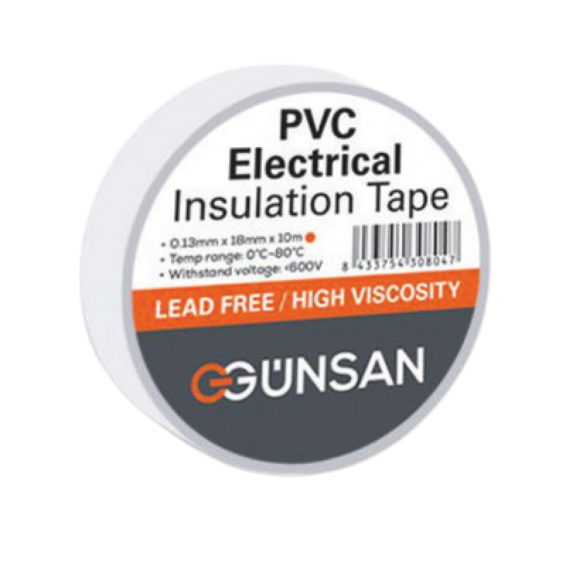 Günsan Renkli  Elektrik Bant 10MT