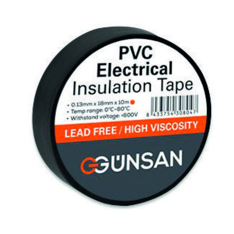 Günsan Renkli  Elektrik Bant 10MT
