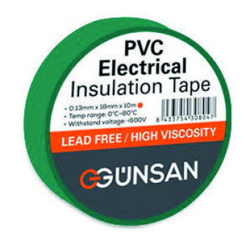 Günsan Renkli  Elektrik Bant 10MT
