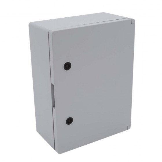 Çetinkaya 25x33x13 Opak Kapaklı Galvaniz Taban Saçlı Plastik Pano - ÇP 5002