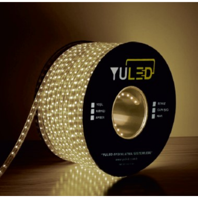 1mt Kesimli Silikonlu Dış Mekan 220V Şerit Led (Gün Işığı) 1mt Kesimli Silikonlu Dış Mekan 220V Şerit Led (Gün Işığı)