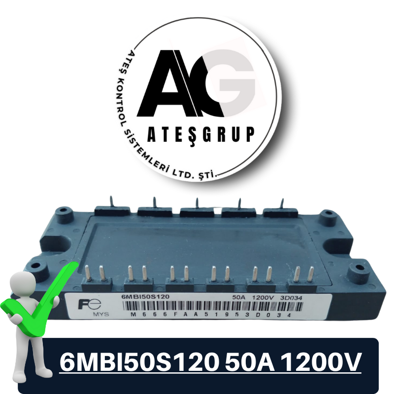 6MBI50S120 50A 1200V FUJI IGBT Modül