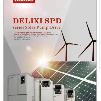 Delixi 2 HP 1.5 KW 3x220V Solar Pompa Sürücü CDI-SPDG1R5S2