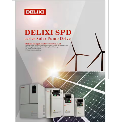 Delixi 3 HP 2.2 KW 380V Solar Pompa Sürücü CDI-SPDG2R2T4