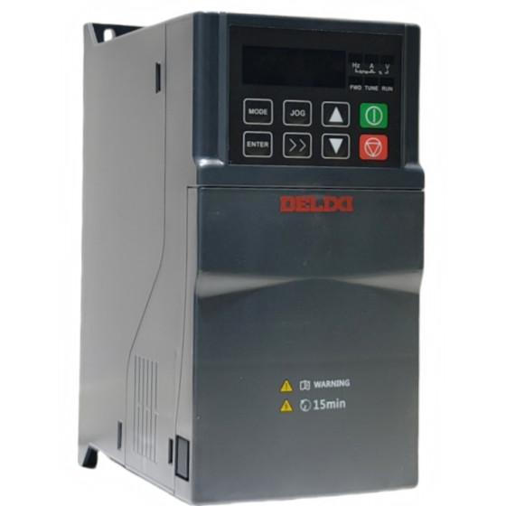 Delixi D200 Serisi 0,4kW 220V AC Monofaze Motor Sürücüsü CDI-D200G0R4S2