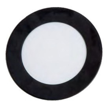 NOAS YL10-0106-S VİSTA 6W 600lm Sıva Altı Slim LED Panel Siyah Kasa