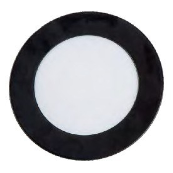NOAS YL10-0106-S VİSTA 6W 600lm Sıva Altı Slim LED Panel Siyah Kasa