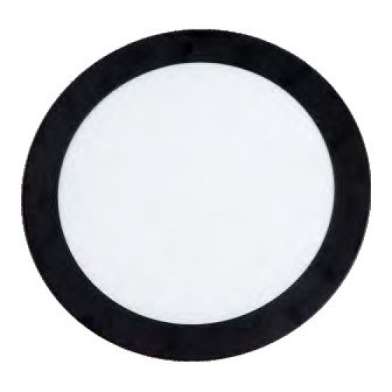 NOAS YL10-0118-S VİSTA 18W 1800lm Sıva Altı Slim LED Panel Siyah Kasa
