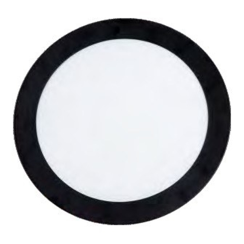 NOAS YL10-0118-S VİSTA 18W 1800lm Sıva Altı Slim LED Panel Siyah Kasa