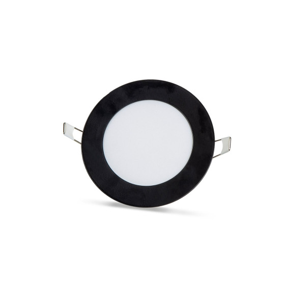 NOAS YL10-0600-S 6W 540lm Sıva Altı Slim LED Panel Siyah Kasa