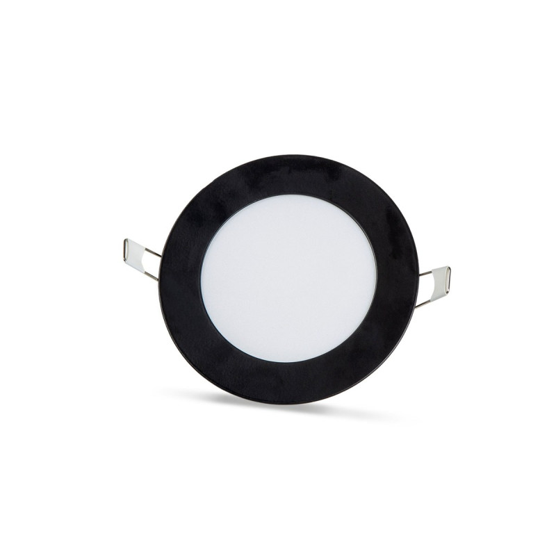 NOAS YL10-0600-S 6W 540lm Sıva Altı Slim LED Panel Siyah Kasa