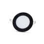 NOAS YL10-0600-S 6W 540lm Sıva Altı Slim LED Panel Siyah Kasa