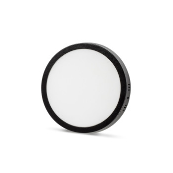 NOAS YL14-1800-S 18W 1620lm Sıva Üstü Yuvarlak LED Panel Siyah Kasa