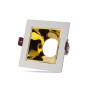 NOAS YL60-3114 URAL Beyaz-Golden Kare GU10 Dekoratif Spot Kasası