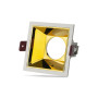 NOAS YL60-3404 ARAS Beyaz-Gold Kare GU10 Dekoratif Spot Kasası