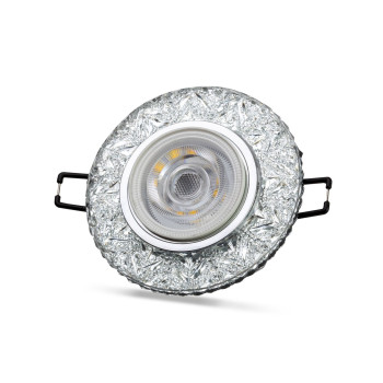 NOAS YL65-1677 HEKTOR 3W LED Çerçeveli Kristal Cam Spot