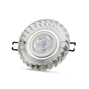 NOAS YL65-1697 KARYA 3W LED Çerçeveli Kristal Cam Spot