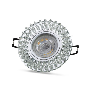 NOAS YL65-1727 TROYA 3W LED Çerçeveli Kristal Cam Spot