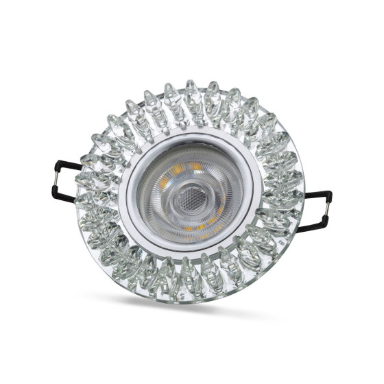 NOAS YL65-1727 TROYA 3W LED Çerçeveli Kristal Cam Spot