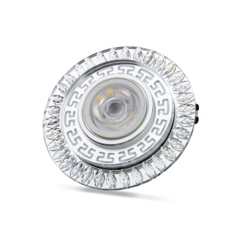 NOAS YL65-1757 FLORA 3W LED Çerçeveli Kristal Cam Spot