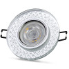 NOAS YL65-1787 ADONİS 3W LED Çerçeveli Kristal Cam Spot