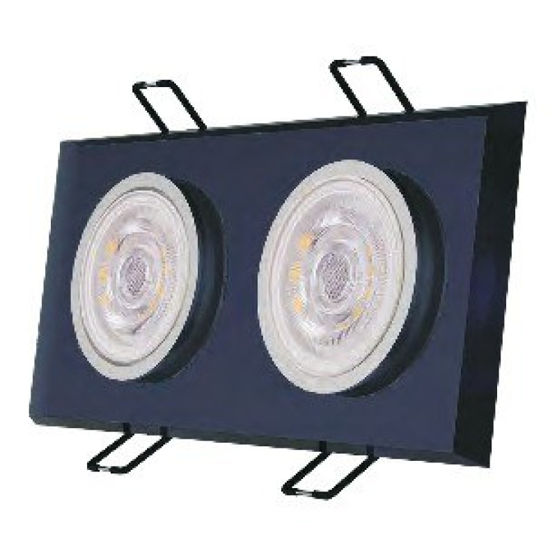 NOAS YL65-2610 HADES İkili GU10 Dekoratif Spot Kasası NOAS YL65-2610 HADES İkili GU10 Dekoratif Spot Kasası