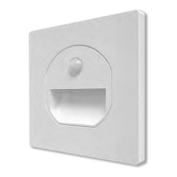 NOAS YL69-1521-B 1W 23lm Sensörlü Koridor Armatürü (Beyaz)