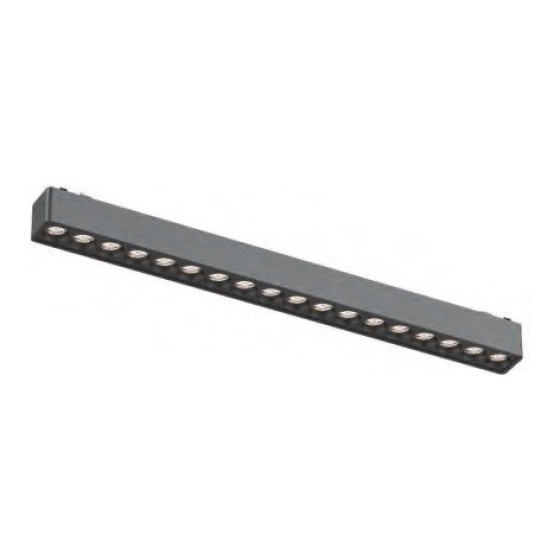 NOAS YL87-0718-U VEKTÖR 18W 1620lm 48V Magnetik Ray Mercekli Lineer Armatür