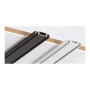 NOAS YL87-9903-U VEKTÖR 3 Metre Slim Sıva Üstü Magnetik Ray Profili