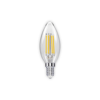 NOAS YL92-1112 C35 4W E14 Şeffaf Cam Rustik LED Ampul