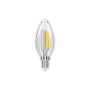 NOAS YL92-1112 C35 4W E14 Şeffaf Cam Rustik LED Ampul