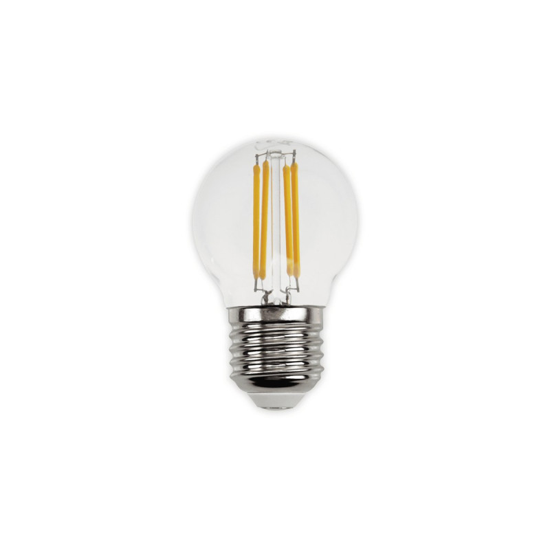 NOAS YL92-2111 G45 4W E27 Şeffaf Cam Rustik LED Ampul