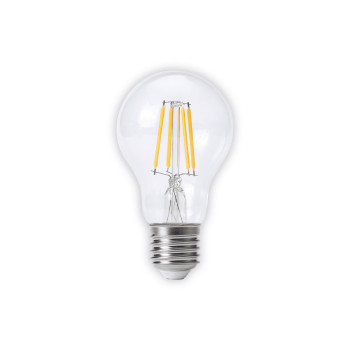 NOAS YL92-4112 A60 6W E27 Şeffaf Cam Rustik LED Ampul