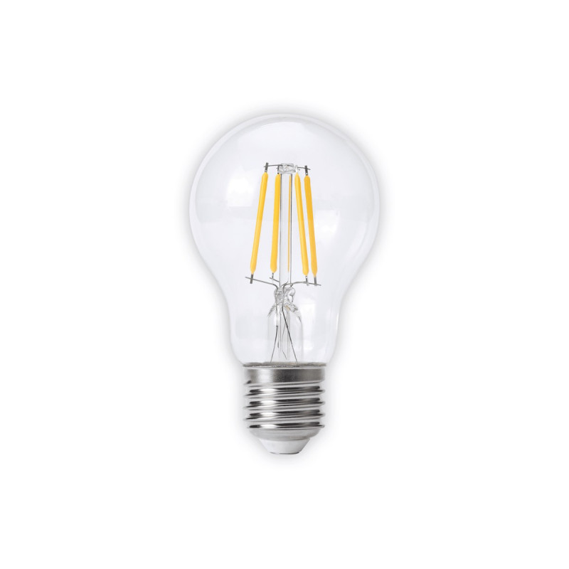 NOAS YL92-4112 A60 6W E27 Şeffaf Cam Rustik LED Ampul