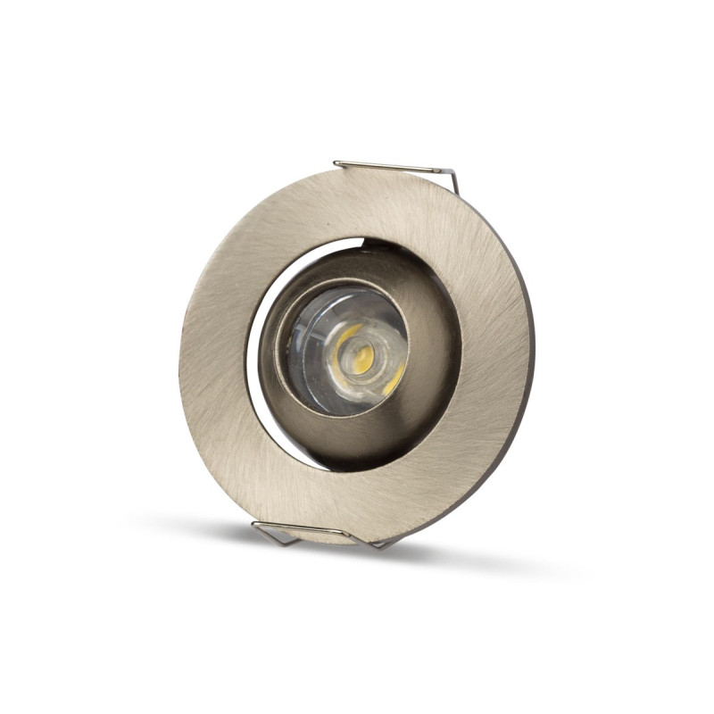 NOAS YL94-0101 MANDA GÖZÜ 1W 90lm Saten Hareketli Mini LED Spot