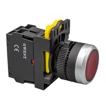 Gwest A5-01D Q 22mm Serisi Led Işıklı Yaylı Buton