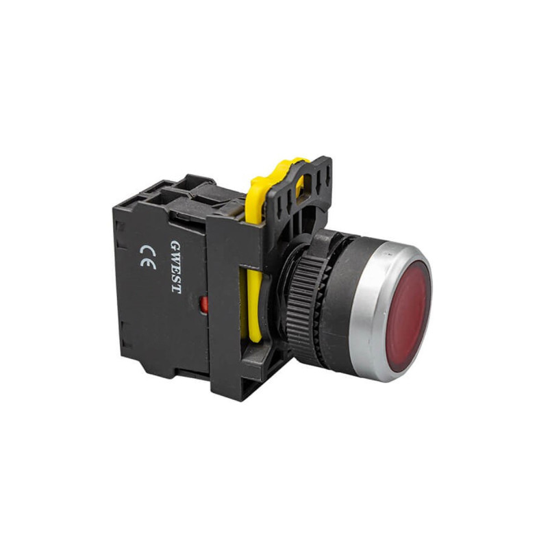 Gwest A5-01D Q 22mm Serisi Led Işıklı Yaylı Buton
