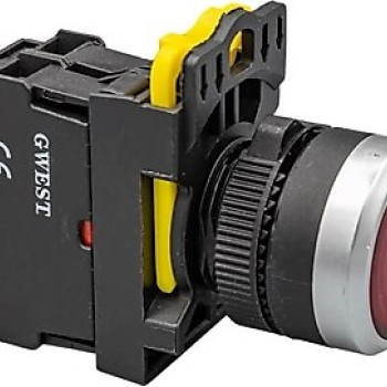 Gwest A5-01D Q 22mm Serisi Led Işıklı Yaylı Buton Gwest A5-01D Q 22mm Serisi Led Işıklı Yaylı Buton