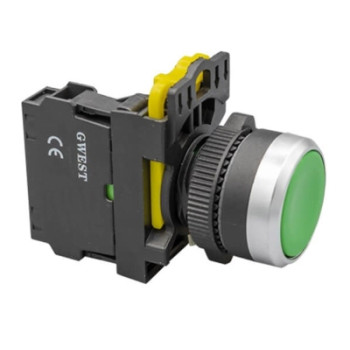 Gwest A5-10 Serisi 1NO Q 22mm Serisi Yeşil Yaylı Start Buton