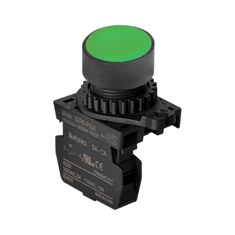 S2PR-P1GAM YEŞİL START/YAYLI Buton