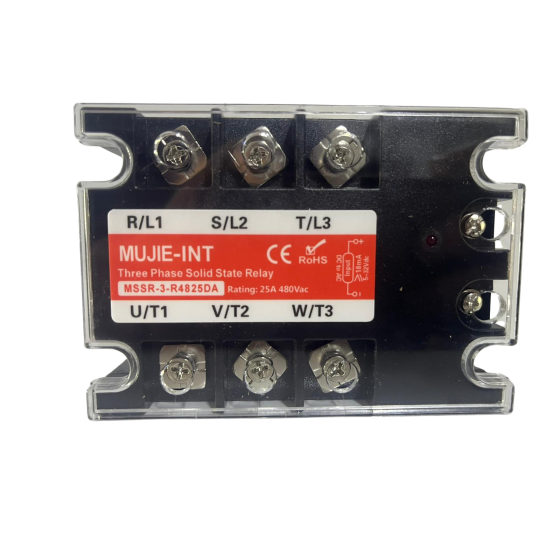 MUJİE-INT 25A SSR RÖLE Trifaze MSSR-3-R4825DA