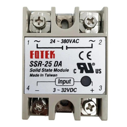FOTEK 25A SSR RÖLE (Geliştirme Kartlarıyla Uyumlu)