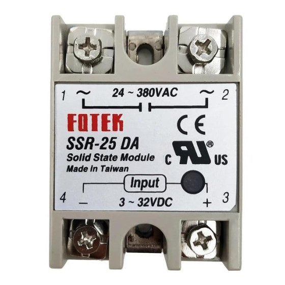 FOTEK 25A SSR RÖLE (Geliştirme Kartlarıyla Uyumlu)
