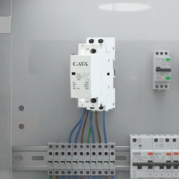 CATA CT-9183 25A 1 Kutuplu 2NA Modüler Aydınlatma Kontaktörü