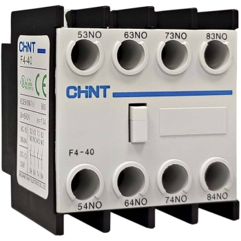 Chint 439522 F4-40 4NA Yardımcı Kontak Bloğu Chint 439522 F4-40 4NA Yardımcı Kontak Bloğu